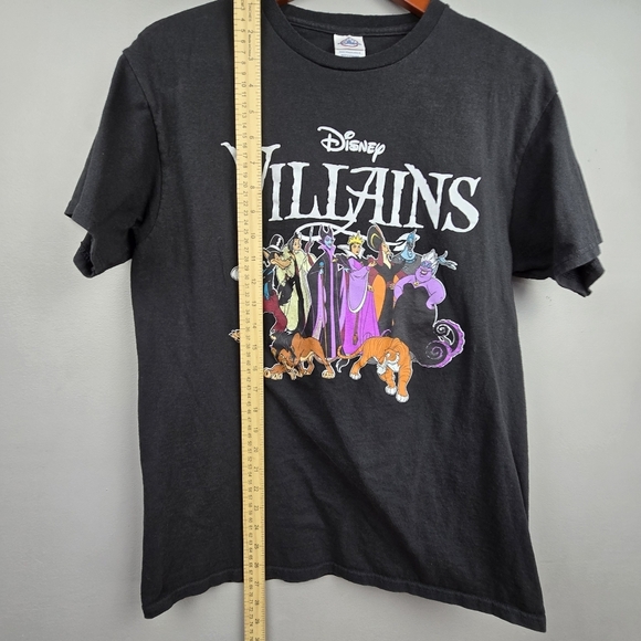 DELTA Disney Villains Grapic Tee Shirt Short Sleeve Black Women Size M Themepark - Picture 12 of 13